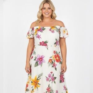 relaxed a line wedding dress Floral Lace Chiffon Relaxed A-line Wedding Dress